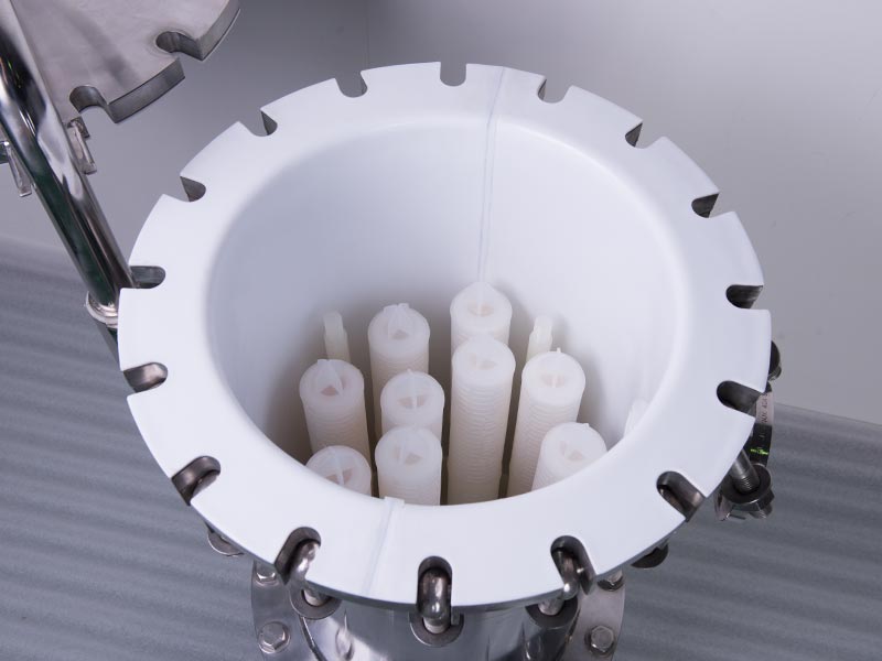 Lining PTFE Cartridge Filter Housing-EVERSUPP TECHNOLOGY CORP